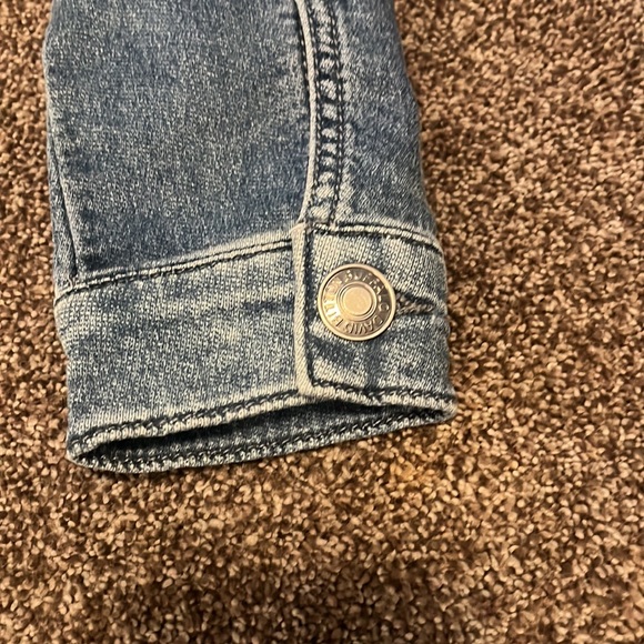 Small Buffalo “jean” jacket, made mostly from cotton so it’s softer. - Picture 5 of 7